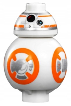 BB 8 ROBOT ASTROMECH STAR WARS FIGURKA KLOCKI Z FILMU GWIEZDNE WOJNY