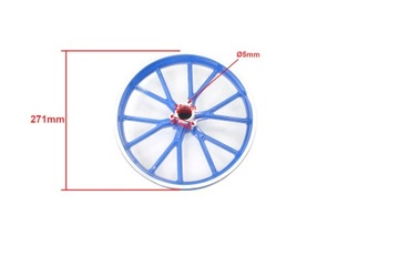 КАРМАННЫЙ КРЕСТ ЗАДНЕГО ОБОДА 2,75x10 ДЮЙМОВ СИНИЙ HB