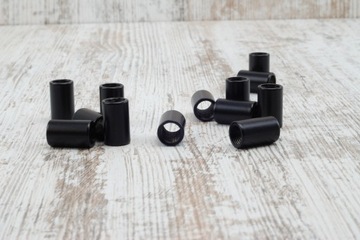 Муфта М10 черная для светильников, муфта гладкая 2см лофт своими руками