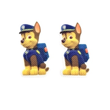 Naprasowanki termo naszywki Chase Psi Patrol 4cm