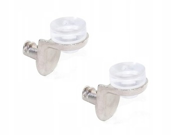 МЕБЕЛЬНАЯ ОПОРА ДЛЯ СТЕКЛА И СТЕКЛЯННЫХ ПОЛОК 100 ШТ.