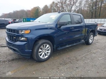 Chevrolet Silverado II 2020 Chevrolet Silverado 2020r., 1500 short custom, od ubezpieczalni 5.3 Benzyna, zdjęcie 2