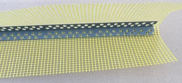 NAROŻNIK LISTWA PCV Z SIATKĄ 10 x 10 2,5 mb