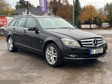 Mercedes Klasa C W204 Kombi T204 1.8 180 CGI BlueEFFICIENCY 156KM 2010 Mercedes Klasa C 180 T BlueEFFICIENCY 7G-TRONIC Avantgarde 156KM 2010r