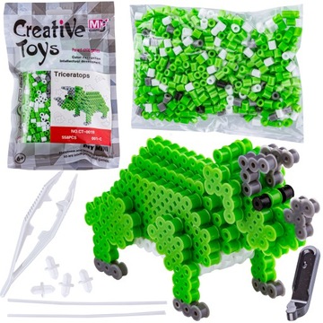 Prasowanka Koraliki Do Prasowania TRICERATOPS 3D
