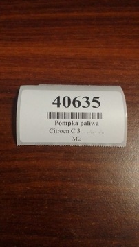 CITROEN C3 1.4 PUMPIČKA ČERPADLO PALIVA 0580313096