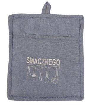 Chwytak MODENA kolor niebieski - 2 szt. Smacznego