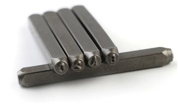 NUMERATORY ZNACZNIKI CYFRY LITERY STEMPLE 8MM 36EL