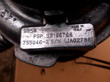 55196766 ТУРБИНА OPEL ZAFIRA B 1.9 CDTI 150 л.с.