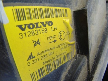 SVĚTLO LEVÝ SVĚTLOMET PŘEDNÍ VOLVO C30 (2006-2010) 31283158 UK