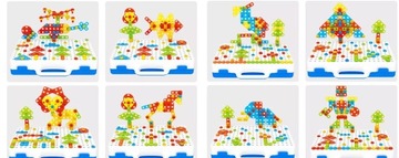 НАБОР СТРОИТЕЛЬНЫХ БЛОКОВ ОТВЕРТКИ ВИНТЫ 237 шт.