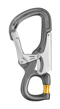 Karabinek PETZL Eashook Open M043AA00 szary