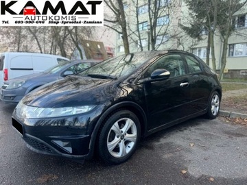 Honda Civic VIII Hatchback 5d 1.4 i 83KM 2007 Honda Civic Honda Civic 1,4 benzyna Klimatyzacja Zamiana 1.3 Benzyna 82KM