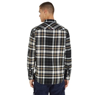 TOMMY HILFIGER MĘSKA KOSZULA TJM CLSC ESSENTIAL CHECK SHIRT CZARNA r.M