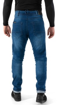 Jeansy spodnie motocyklowe SHIMA RIDER BLUE niebieskie GRATISY