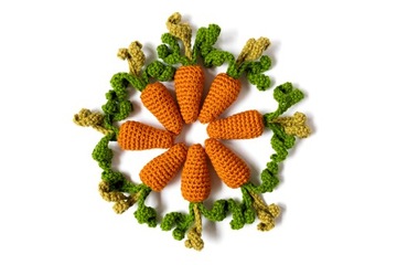 фотосессия морковного талисмана 6см