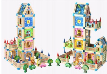 БОЛЬШОЙ НАБОР Строительные блоки для строительства дома