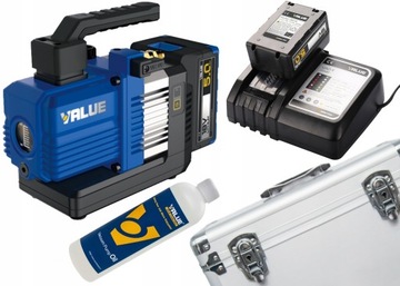Pompa próżniowa akumulatorowa VALUE VRP-2SLi 56 L