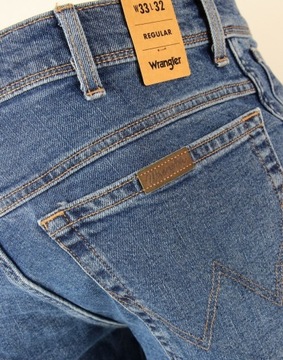 WRANGLER REGULAR JEANSY PROSTE _ W33 L36