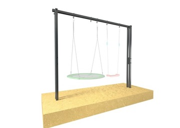Stelaż metalowy do huśtawki UNDERFIT