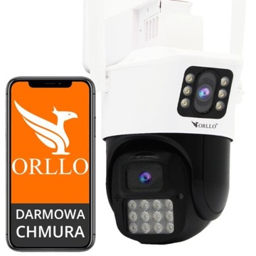 Kamera IP Orllo Z19 dual obrotowa zewnętrzna Wi-Fi 2Mpx 2 obiektywy