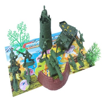 Мужской игровой набор из 16 предметов, фигурки 5 см.