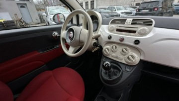 Fiat 500 II Hatchback 3d 1.2 69KM 2009 Fiat 500 Benzyna Zarejestrowany Ubezpieczony, zdjęcie 13