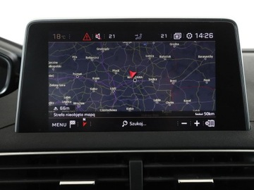 Peugeot 3008 II Crossover 1.2 PureTech 130KM 2018 Peugeot 3008 full LED półskóra navi el. fotele, zdjęcie 21