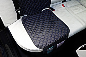 КОМПЛЕКТ КОВРИКИ ДЛЯ СИДЕНЬЯ + ЧЕХОЛ СИДЕНЬЯ, СТЕГАНЫЙ, СИНЯЯ НИТЬ