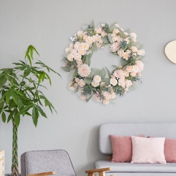 Цветочный венок Подвесные украшения Венок на входную дверь