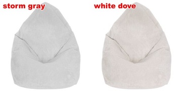 Сумка Sako Pouffe Vanilla Ice Corduroy Basic Бесплатная подставка для ног Подарочный пуф XXL
