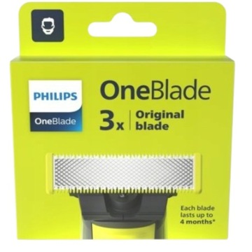 3x OSTRZA DO GOLARKI PHILIPS ONEBLADE WYMIENNE KOŃCÓWKI ORYGINAŁY 3 SZTUKI