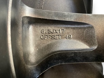 4× DISK HLINÍK KIA OE STONIC 6.5" X 17" 4X100 ET 49