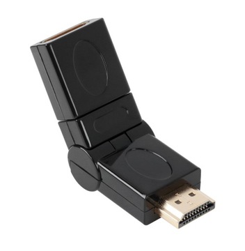 Złącze HDMI gniazdo - wtyk z możliwością rotacji ZLA0852