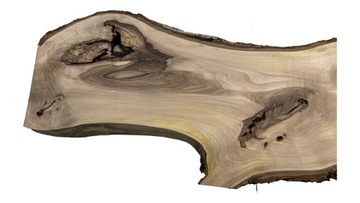 Доска орех 135х18-34х3,3 см после высыхания