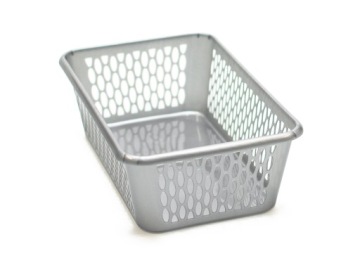 KOSZYK KOSZYCZEK organizer przyprawy szary 25x16