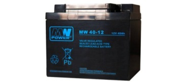 akumulátor Agm 12V/40Ah 198*166*171 (T16) Mw 40-12
