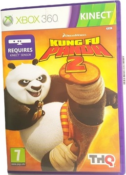 * KINECT KUNG FU PANDA 2 * GRA JAK NOWA ! BIJATYKA DLA DZIECI NA XBOX360 !