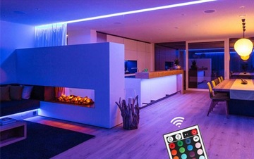 Светодиодная лента RGB 2835, длина 4,5 м, водонепроницаемый комплект дистанционного управления