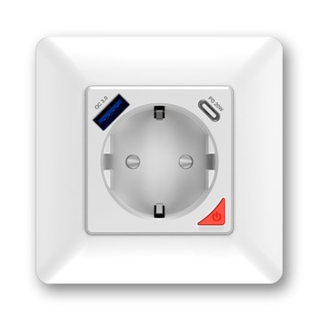 Gniazdko WiFi inteligentne ładowarka USB TYPE-C