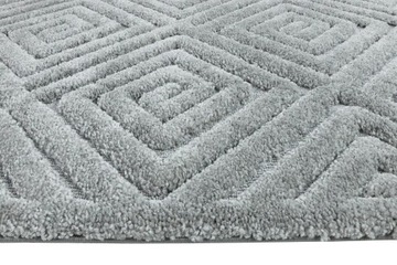 DYWAN BERBER SHAGGY 200x290 GEOMETRYCZNY FRĘDZLE