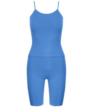 Sportowy zestaw komplet legginsy + top na ramiączka TULLY 4XL/5XL