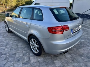 Audi A3 8P 2009 Audi A3 Sportback Audi A3 8P Lift 1.4 Benzyna Stan BDB Sprowadzona z Niemi, zdjęcie 4