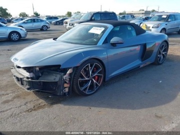 Audi R8 II 2023 Audi R8 Spyder, 2023r., 5.2L V10 5.2 Benzyna 562KM, zdjęcie 1