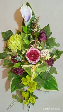 Kwiaty na WSZYSTKICH ŚWIĘTYCH KOMPLET chryzantema