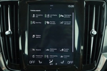 Volvo S90 II Sedan 2.0 T4 190KM 2018 Volvo S90 T4, Salon Polska, Automat, Skóra, Navi, zdjęcie 12