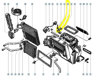 Крепление кондиционера Renault Espace 2 6025102625