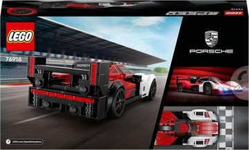 LEGO SPEED CHAMPIONS PORSHE 963 WYŚCIGÓWKA SAMOCHÓD FORMUŁA 1 ZABAWKA 9+