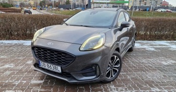 Ford Puma II Crossover 1.0 EcoBoost mHEV 155KM 2020 Ford Puma ST-Line - 155 KM - Super stan Zarejestrowany Hybryda