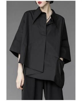 Women Shirts Men Gothic y2k Loose Oversize Casual